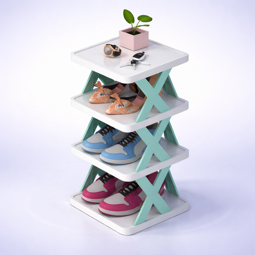 foldable shoe rack